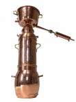 CopperGarden® Alquitara Plus - 2 Liter - Destille für ätherische Öle